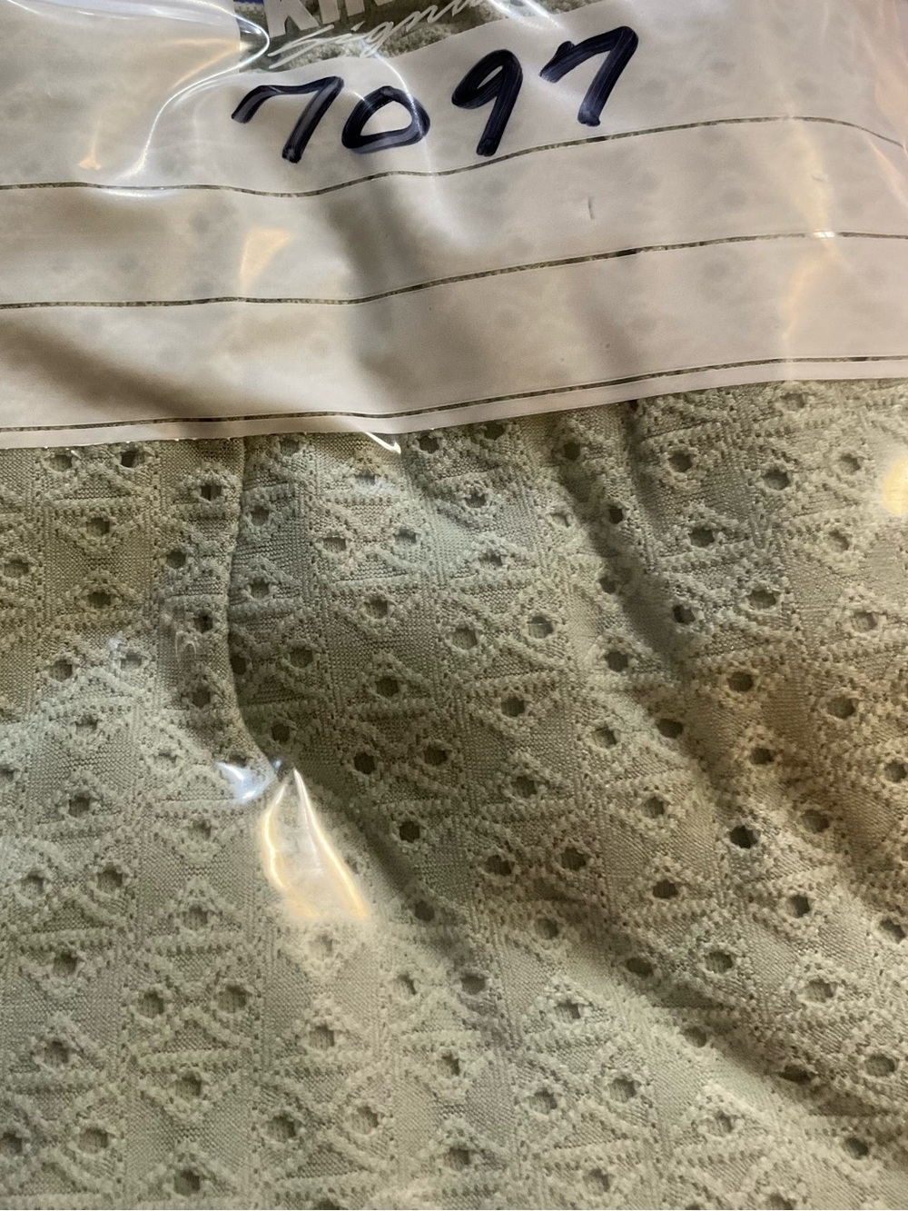 Speechless Mint Green Eyelet Fit & Flare Dress XS Tie Strap Button Front - Picture 6 of 7